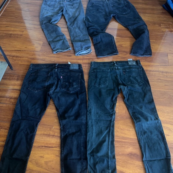 Levi's 511 501 512 36x30 Black Men’s Jeans Lot - Picture 10 of 14